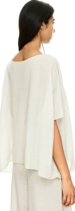 Cashmere-T-Shirt Beige