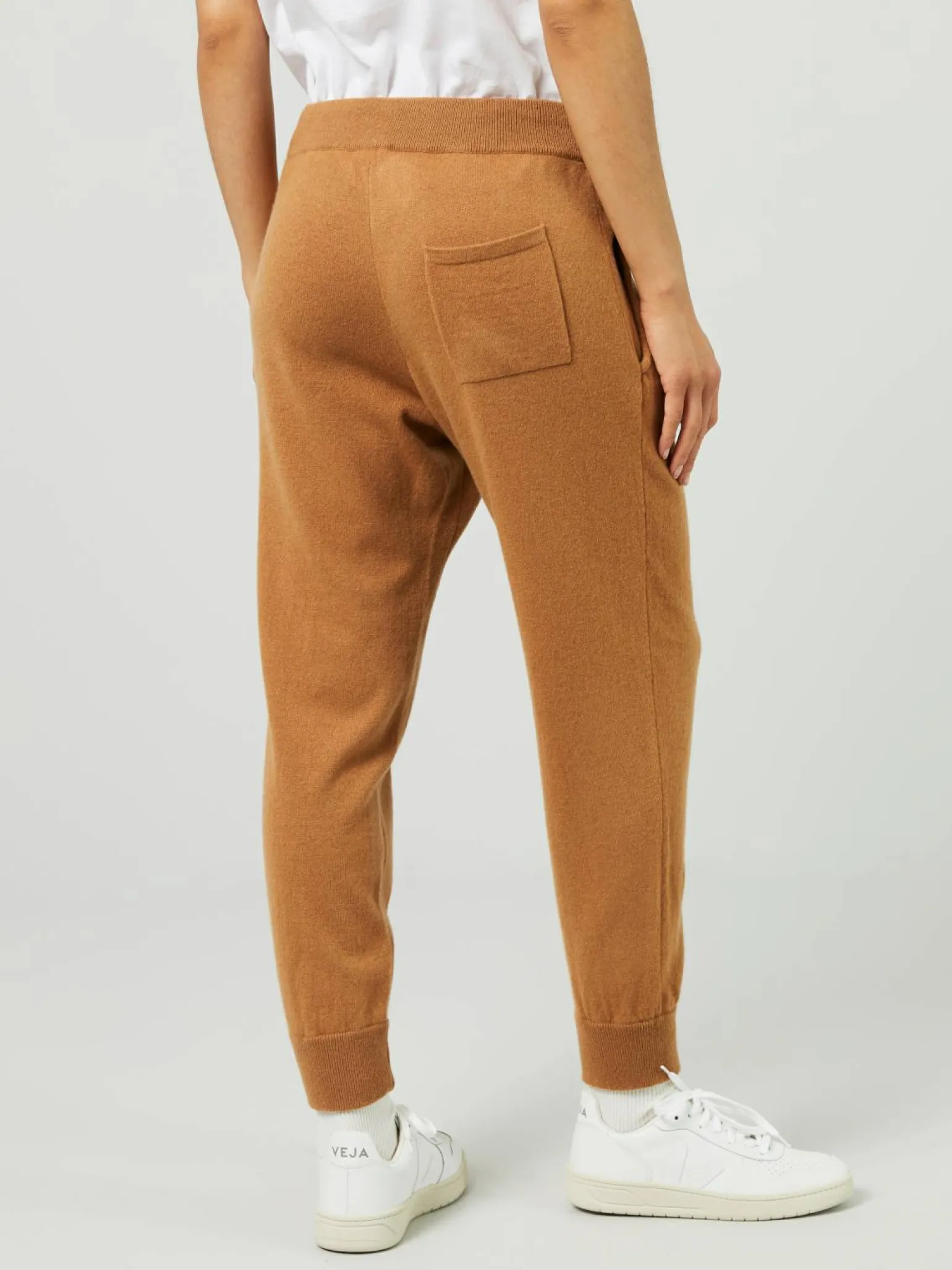 Cashmere-Woll-Loungepants Braun