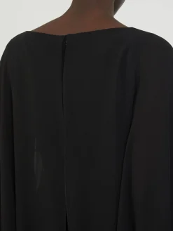 Chiffon-Kleid Schwarz