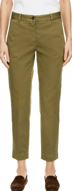 Chino Hose 'Blue' Khaki