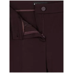 Chino Hose 'Karina' Aubergine