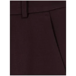 Chino Hose 'Karina' Aubergine