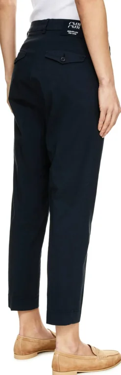 Chino Hose 'Karina' Mittelblau