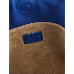 Clutch 'Flamenco Coil Medium' Stellar Blue