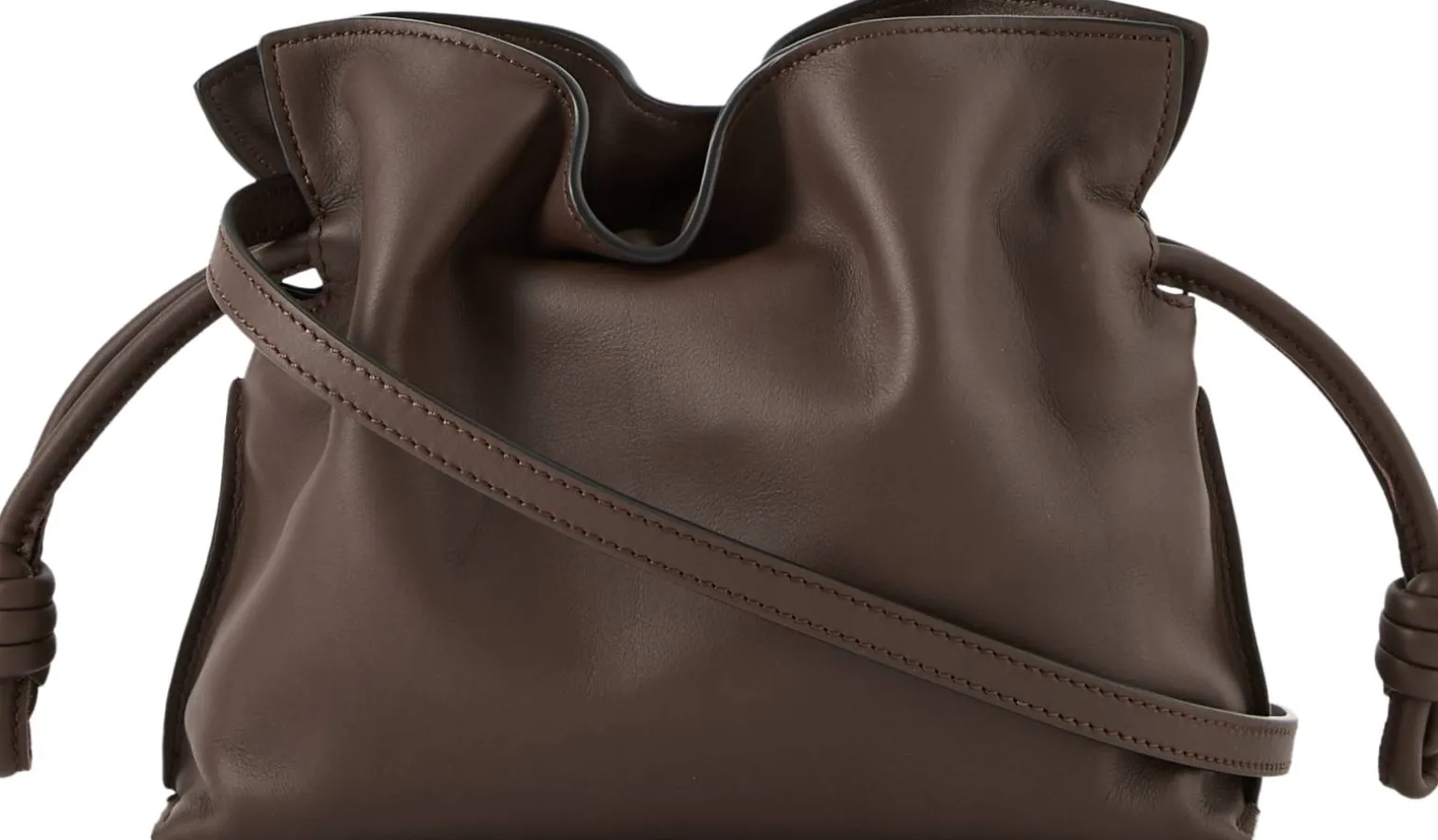 Clutch 'Flamenco Mini' Chocolate