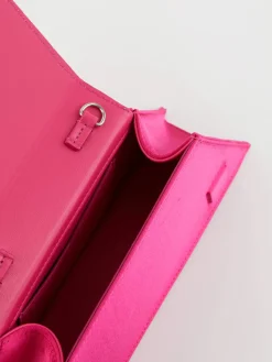 Clutch 'Superamini Yigit' Fuchsia