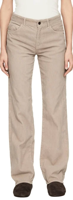 Cordhose 'Carlyl' Beige