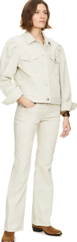 Cordjacke 'Bolineav' Crème