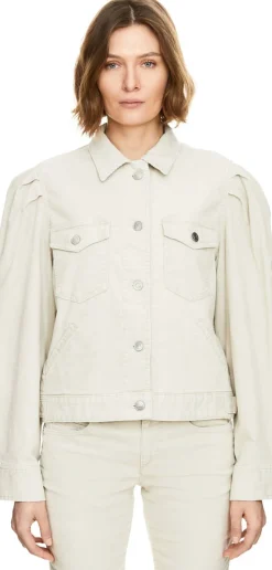 Cordjacke 'Bolineav' Crème