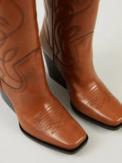 Cowboy-Stiefel Braun
