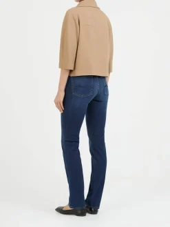 Cropped Blazer Beige