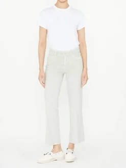 Cropped Jeans 'Francesca' Hellgrün