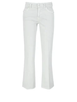 Cropped Jeans 'Francesca' Hellgrün