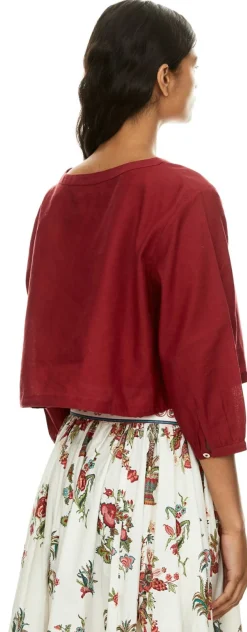 Cropped Top 'New Jinny' Rot