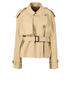 Cropped Trenchcoat Beige