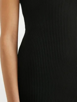 Cut-Out Minikleid Schwarz