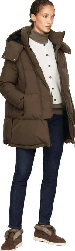 Daunenjacke 'Laminar' Khaki