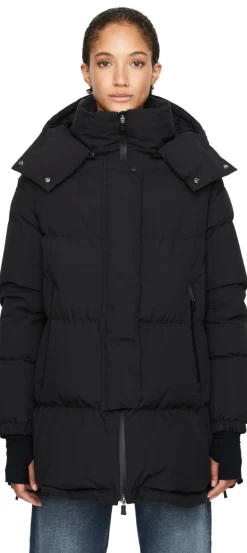 Daunenjacke 'Laminar' Schwarz