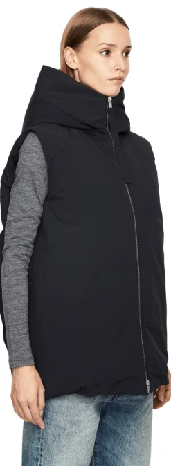 Daunenweste 'Gilet 01' Schwarz