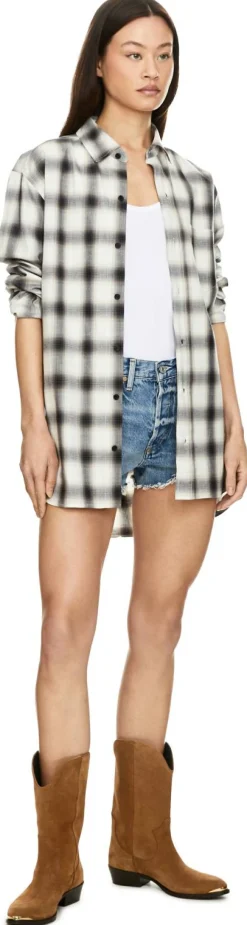 Denim-Shorts 'Parker' Hellblau