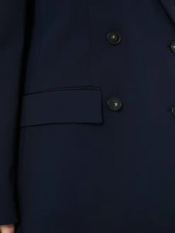 Doppelreihiger Blazer in Marineblau