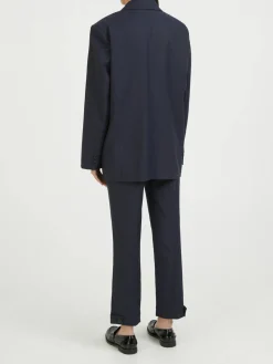 Doppelreihiger Blazer 'Pluto' Marineblau