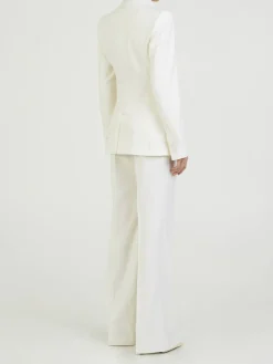 Doppelreihiger Cashmere-Blazer 'Stephanie' Crème