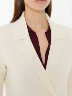 Doppelreihiger Woll-Blazer 'Bowen' Crème
