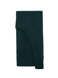 Einärmlige Cashmere-Stola Dunkelgrün