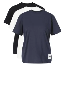 3er-Set Kurzarm T-Shirt Multi
