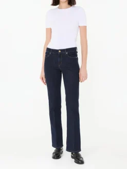 Flared-Leg Jeans 'Paris Flared' Blau