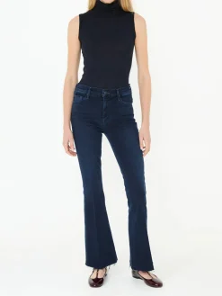 Flared-Leg Jeans 'The Weekender Fray' Dunkelblau