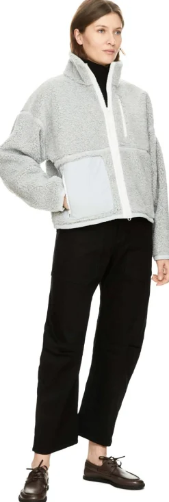 Fleecejacke 'Simcoe' Grau