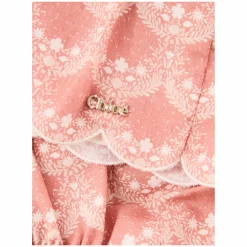 Floales Set aus Top und Bloomer Rosé