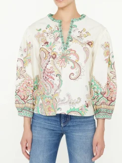 Florale Bluse Multi
