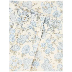 Florale Hose Hellblau