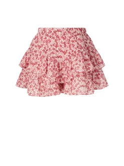 Floraler Skort 'Jocadia' Rot