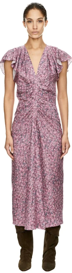 Florales Kleid 'Lyndsay' Rosa