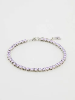 Fußkette 'Tennis' Violett