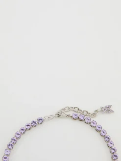 Fußkette 'Tennis' Violett