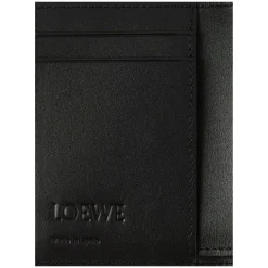 Geldbörse 'Anagram Trifold' Schwarz