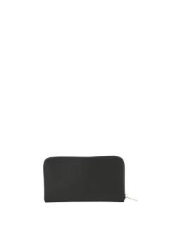 Geldbörse 'Large Zip Wallet' Schwarz