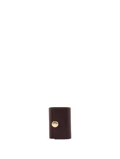 Geldbörse 'Pebble Small Vertical' Burgundy