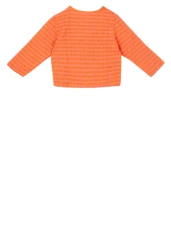 Gepolsterte Jacke 'Vichy' Pink/Orange