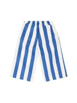 Gestreifte Hose Blau