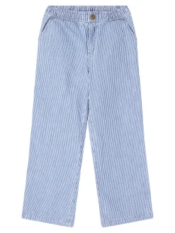 Gestreifte Jeans 'Letto' Blau