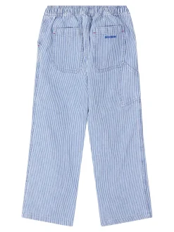Gestreifte Jeans 'Letto' Blau