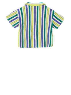 Gestreiftes Frottee-Hemd Multi
