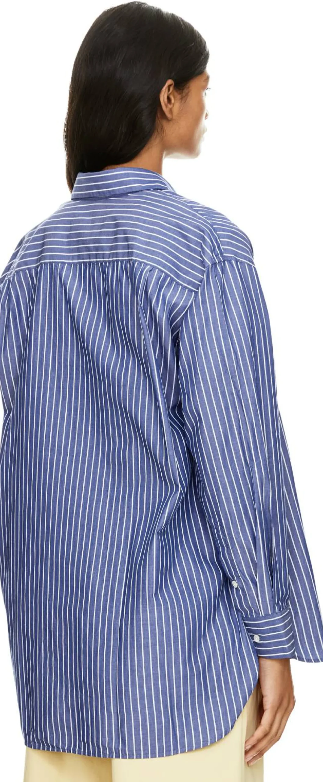 Gestreiftes Hemd 'Yorke' Blau