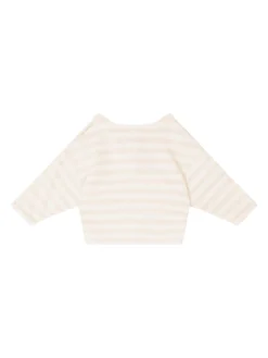 Gestreiftes Langarmshirt 'Poseidon' Rosé